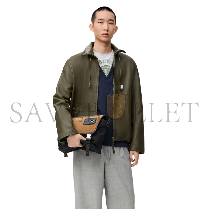 LOEWE ZIP-UP JACKET IN NAPPA LAMBSKIN H526Y34L69